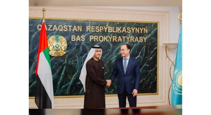 <span>UAE, Kazakh Attorneys-General discuss promoting cooperation</span>