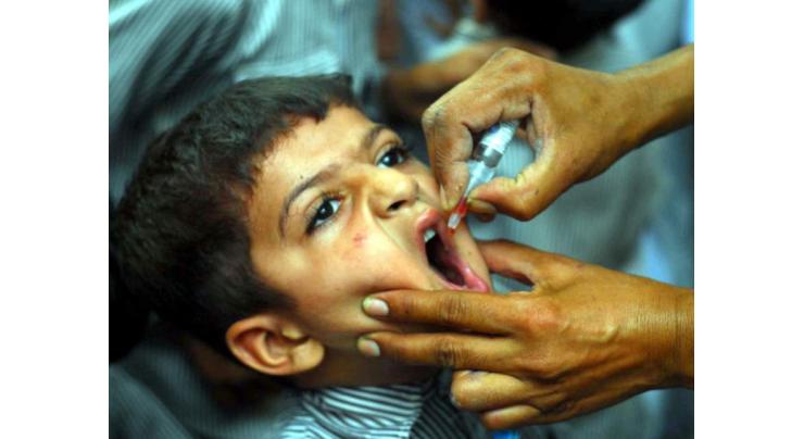 Anti-polio drive starts in Larkana district from Monday
