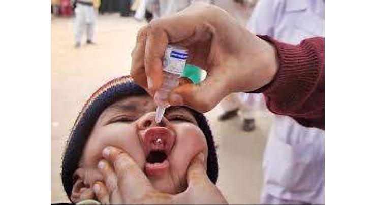 6.5 million children to be vaccinated during 3-day polio campaign
