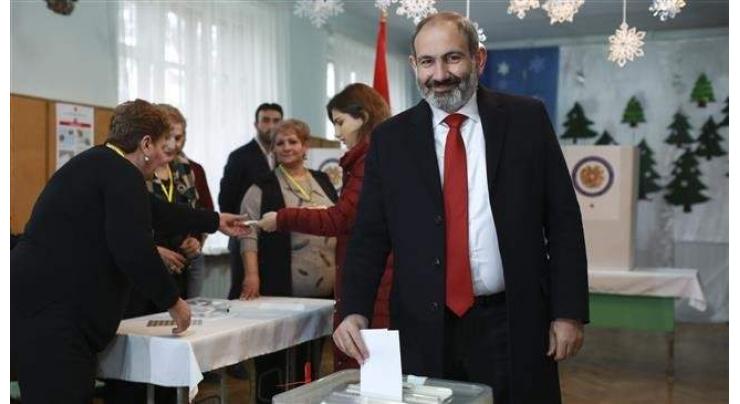Armenia's acting Prime Minister Nikol Pashinyan bloc wins by landslide in snap vote
