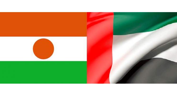 Abu Dhabi Crown Prince, President of Niger attend signing of bilateral agreements
