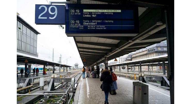 German rail strike halts trains nationwide
