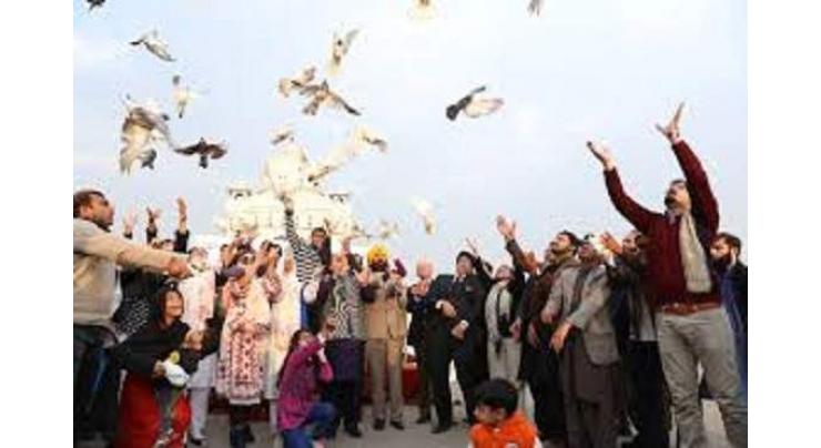YFK sets free 200 doves on Human Rights day
