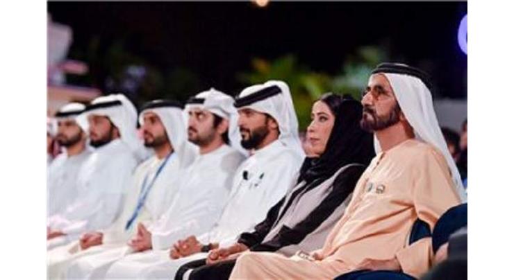 Mohammed bin Rashid attends main session of 3rd Arab Social Media Influencers Summit