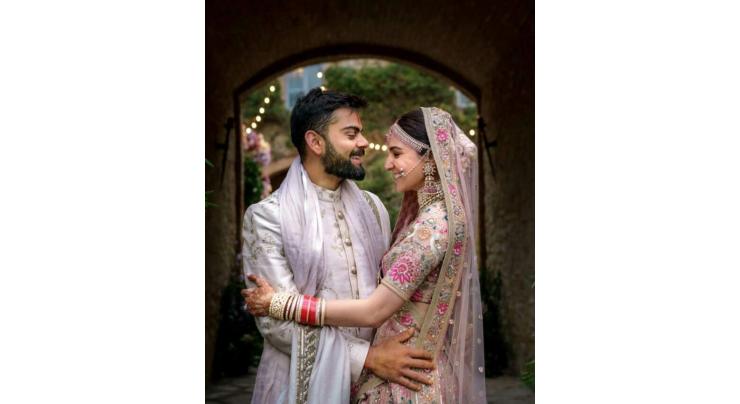 Anushka, Virat exchange love as they celebrate first anniversary today