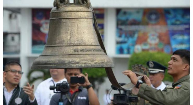 US returns war trophy bells to Philippines
