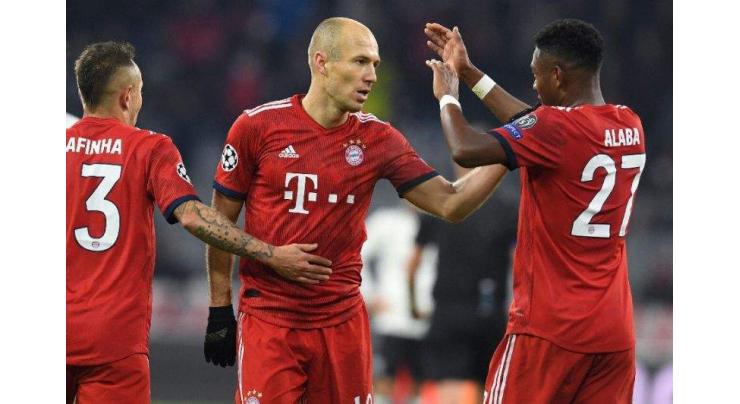 Bayern without injured Robben for Ajax clash
