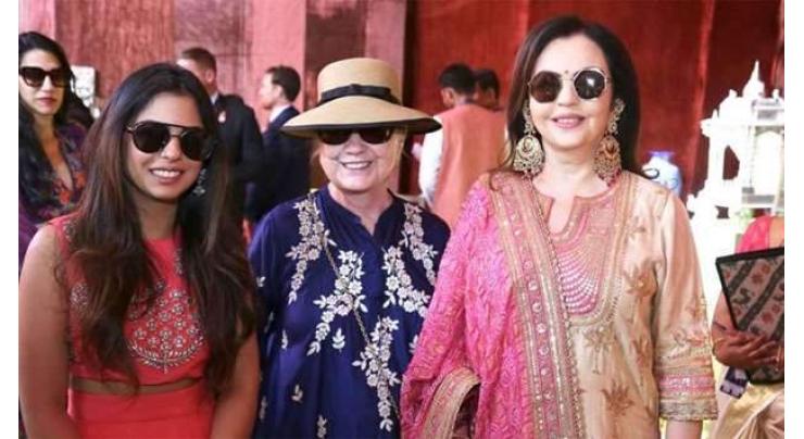 Beyonce, Bollywood, Hillary as India's richest daughter weds
