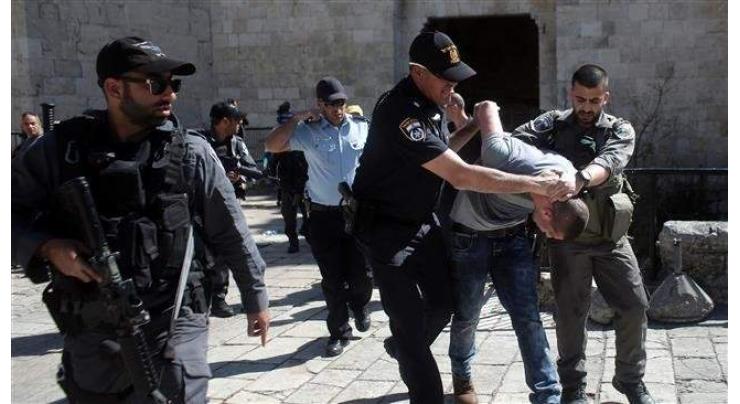 Israeli forces arrest 16 Palestinians in West Bank
