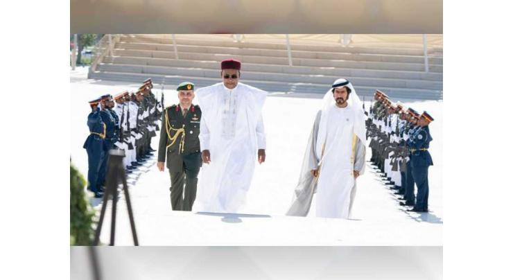President of Niger visits Wahat Al Karama