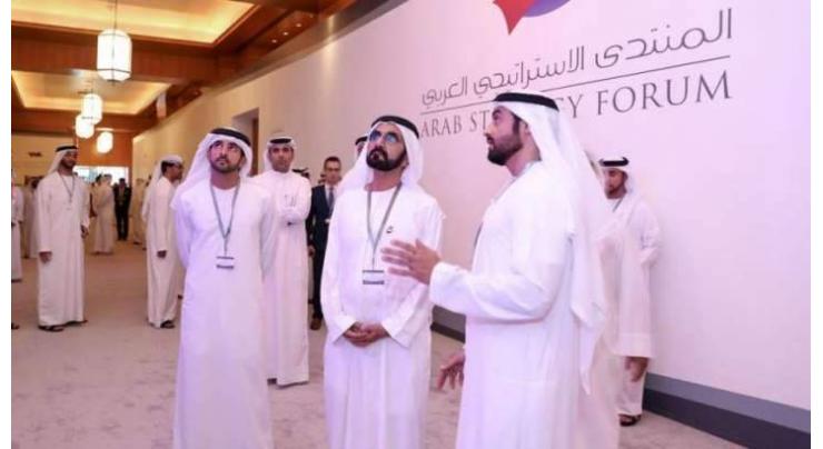 Mohammed bin Rashid attends 11th Arab Strategy Forum