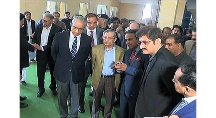 Chief Justice of Pakistan visits Civil Hospital Mithi
