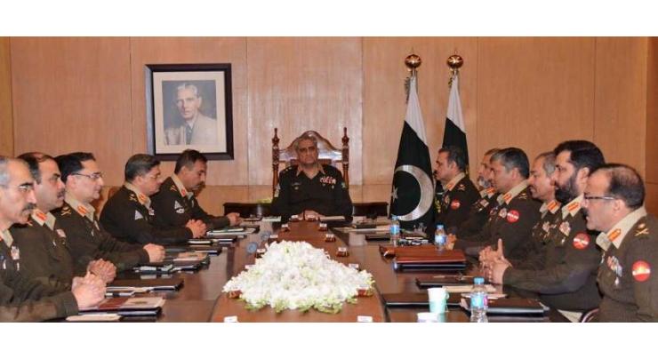 216th Corps Commanders' Conference reviews geo-strategic environment
