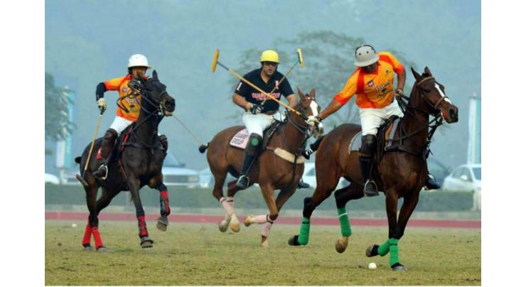 Thrilling polo witnessed in Lt Gen Shah Rafi Alam Memorial Polo Cup
