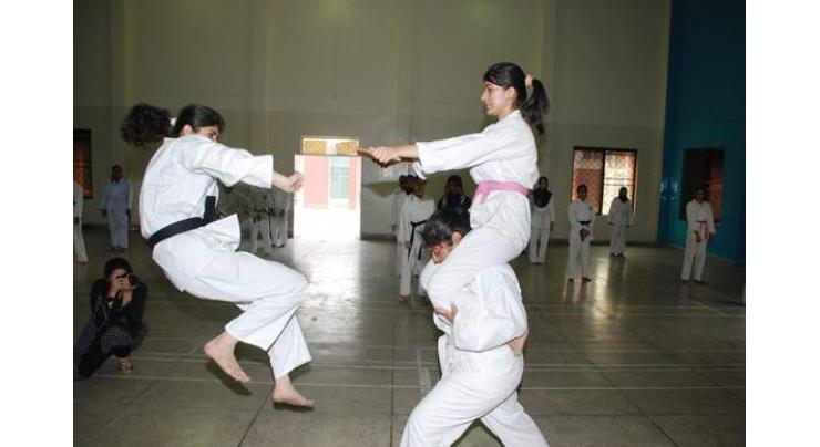 Sports Board Punjab inter-tehsil karate title for Hafizabad
