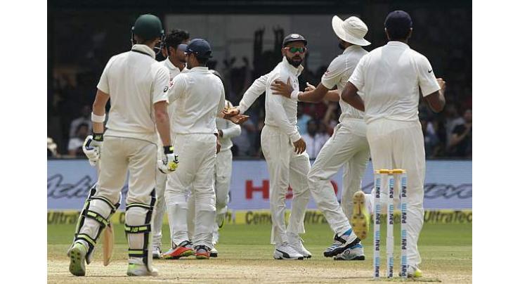 Cricket: Aus v Ind second Test scoreboard
