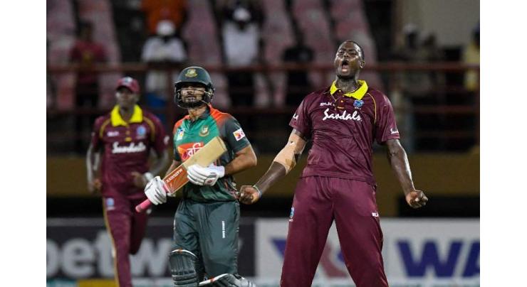 Bangladesh v West Indies third ODI scoreboard
