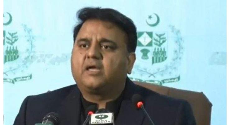 Opposition using unparliamentary tactics to disrupt National Assembly business: Chaudhry Fawad Hussain 
