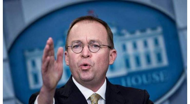 Trump taps budget head Mulvaney as acting chief of staff
