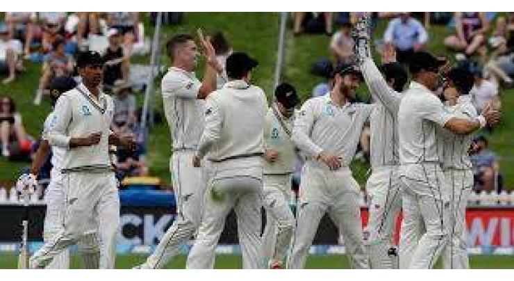 New Zealand v Sri Lanka first Test scoreboard
