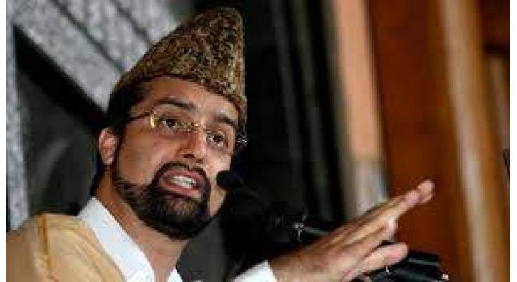 Mirwaiz Umar Farooq urges India to stop killings in In occupied Kashmir
