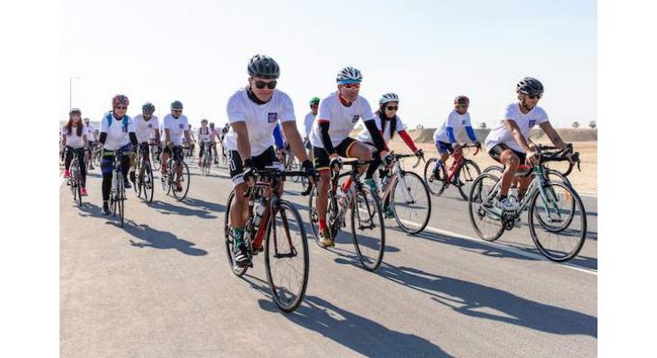 NYU Abu Dhabi’s Ride for Zayed cycling event sees over 100 participants