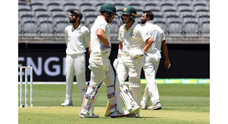 Australia v India second Test scoreboard
