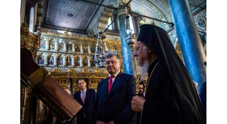 Ukraine Orthodox council creates church independent from Russia: Poroshenko
