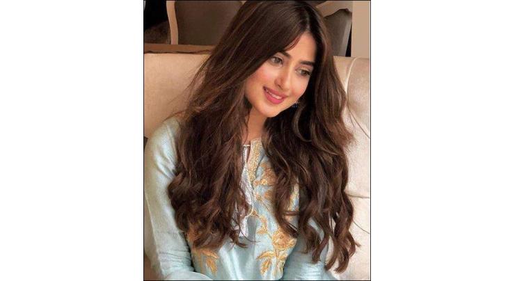 Sajal Ali shares her look from 'Alif'