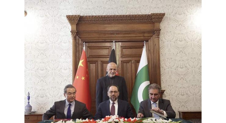 China-Afghanistan-Pakistan Foreign Ministers' Dialogue great success: Spokesperson
