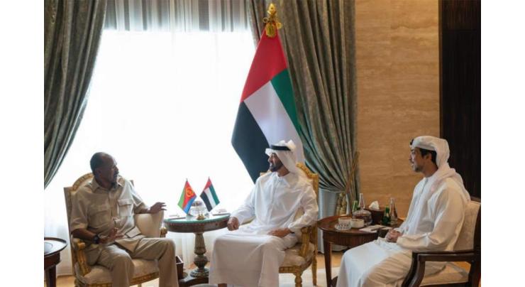 Mohamed bin Zayed receives Eritrean President