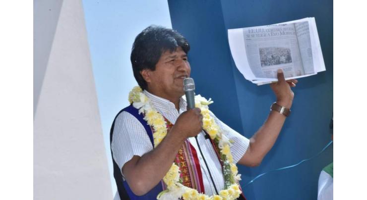 Bolivian President Says US Tries to Prevent Him From Running for 4th Term