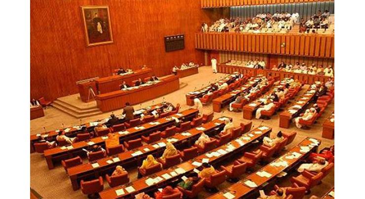 Senate unanimously adopts four resolutions
