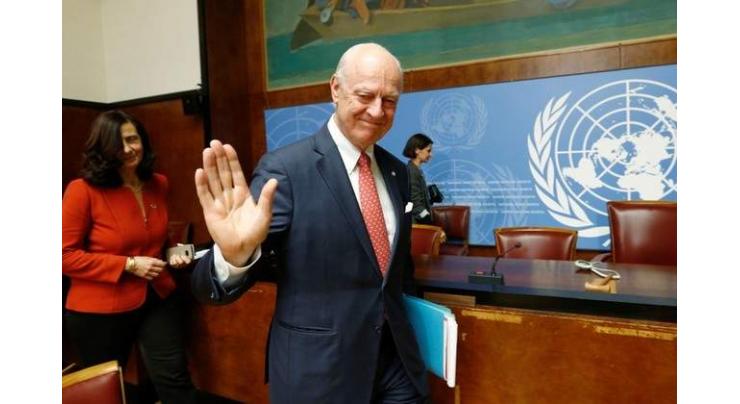 De Mistura Says 'Extra Mile to Go' in Securing Balanced Syria Constitutional Committee