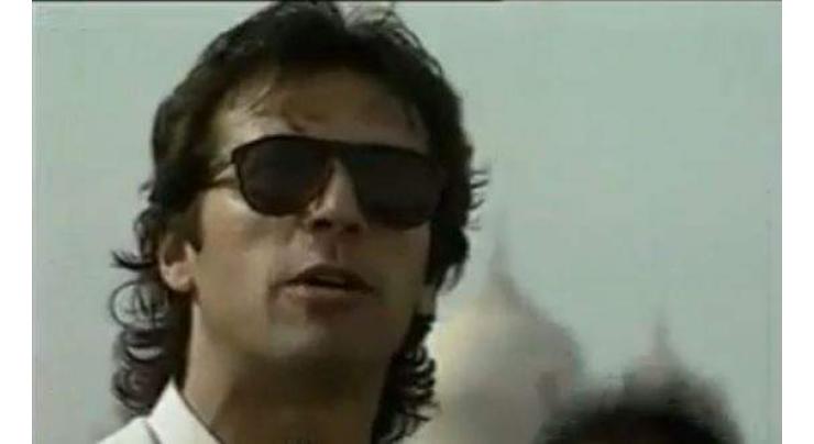 Old video of PM Imran Khan flying a kite goes viral