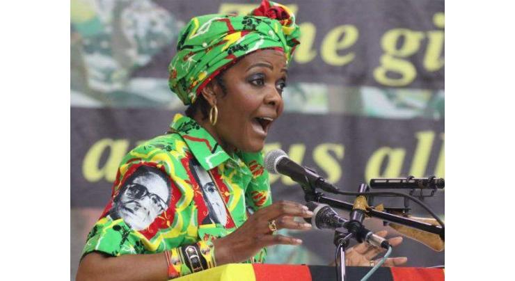 South Africa issues arrest warrant for Grace Mugabe: police
