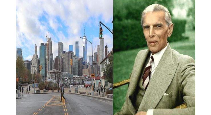 Major avenue in Brooklyn New York named after Jinnah
