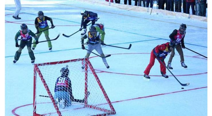 Pakistan Air Force wins the first ever Ice Hockey match
