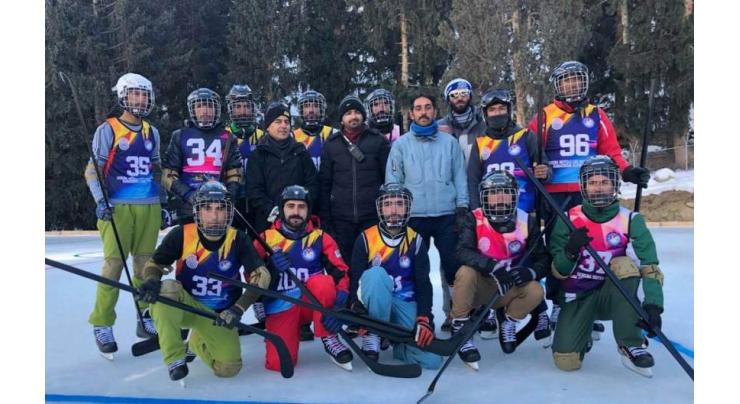 Pakistan Air Force defeats GB Scouts in first ever ice hockey match in Nalter
