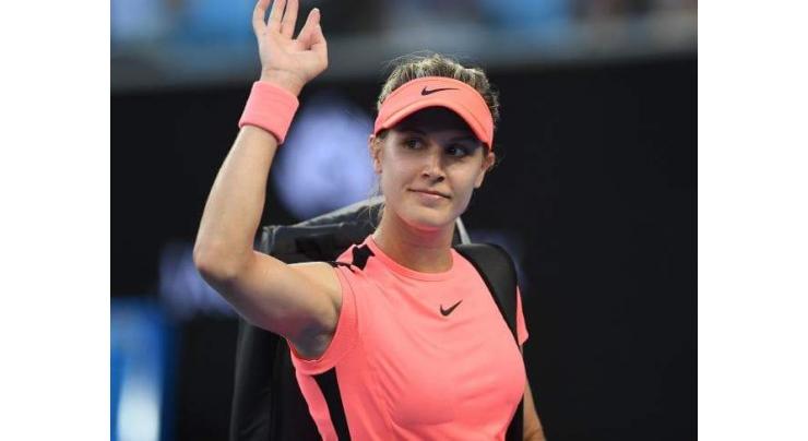 Eugenie Bouchard gives herself pass mark after comeback win
