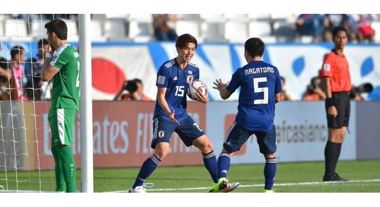 AFC Asian Cup Group F: Japan 3-2 Turkmenistan