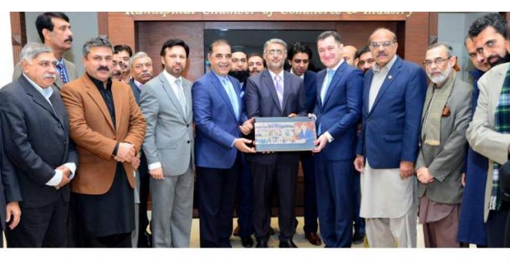 Rawalpindi Chamber of Commerce and Industry bids farewell to Tajikistan envoy Sherali
