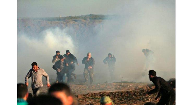 Palestinian woman killed by Israeli fire in border protests: Gaza ministry
