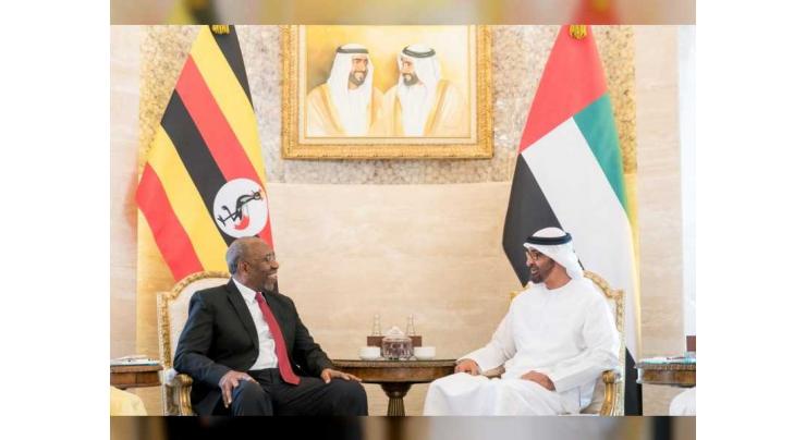 Abu Dhabi Crown Prince receives Ugandan PM