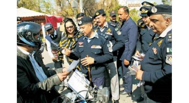 The Azad Jammu and Kashmir (AJK) Traffic Police launches awareness campaign for road safety
