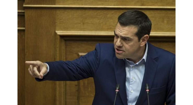 Greek parliament opens debate on Tsipras confidence vote
