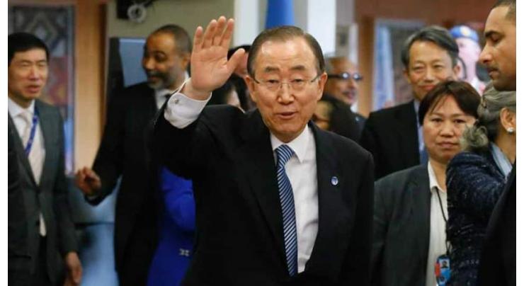 Former UN Chief Ban Ki-moon Says All Countries Needed on Board to Fight Climate Change