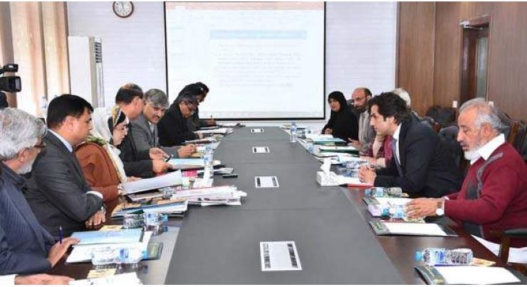 Minister Makhdum Khusro Bakhtyar stresses for automation of data collection
