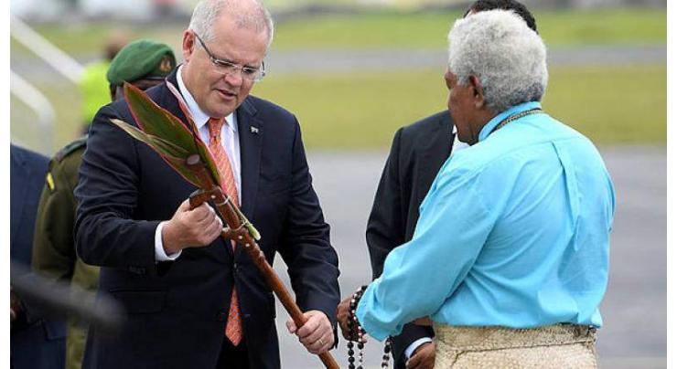 Australia PM makes drug concession to woo Pacific islands
