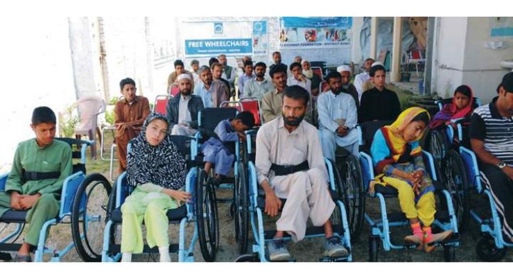 Pakistan Bait-ul-Mal (PBM) provides 73 wheel chairs in last five months, NA told
